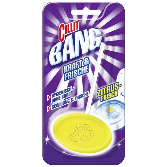 Bang Kraft & Frische Zitrus-Frisch WC Stein 3 Bang Kraft & Frische Zitrus-Frisch WC Stein