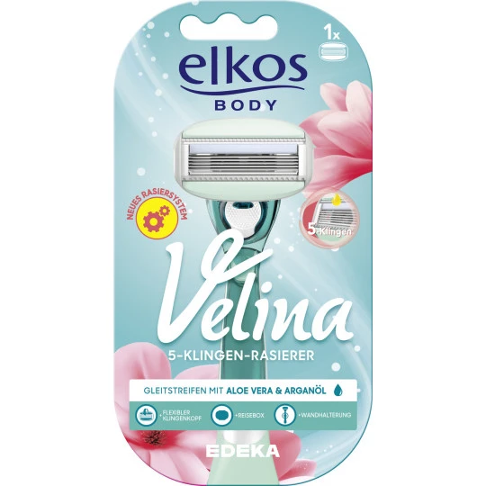 Body Velina 5-Klingen Rasiersystem + 1 Klinge 3 Body Velina 5-Klingen Rasiersystem + 1 Klinge