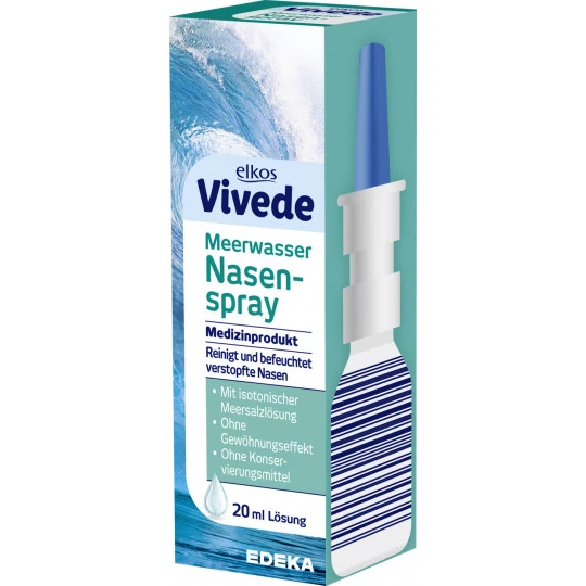 Vevide Meerwasser Nasenspray 20ML 3 Vevide Meerwasser Nasenspray 20ML