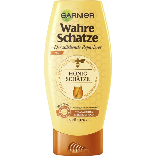 Garnier Wahre Schätze Honig Schätze Spülung 200ML 3 Garnier Wahre Schätze Honig Schätze Spülung 200ML
