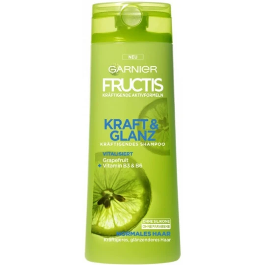 Garnier Fructis Kraft & Glanz Kräftigendes Shampoo 250ML 3 Garnier Fructis Kraft & Glanz Kräftigendes Shampoo 250ML