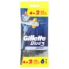 3 Smooth Einwegrasierer 6ST 1 3 Smooth Einwegrasierer 6ST -Life Produkte gilletteblue 3 smooth einwegrasierer 42st