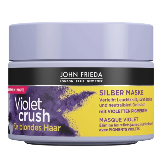 John Frieda Violet Crush Silber Maske 250ML 3 John Frieda Violet Crush Silber Maske 250ML