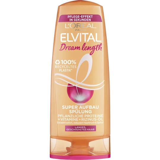 L'Oreal Elvital Dream Length Super Aufbau Spülung 250ML 3 L'Oreal Elvital Dream Length Super Aufbau Spülung 250ML