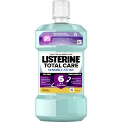 Listerine Total Care Sensible Zähne Mundspülung 600ML