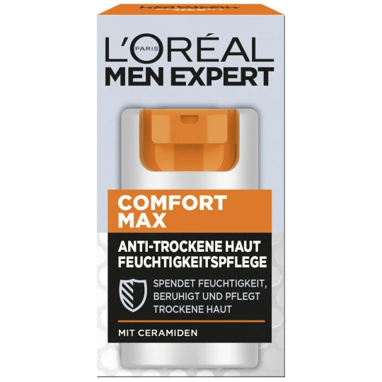 L'Oreal Men Expert Comfort Max Feuchtigkeitspflege 50ML 3 L'Oreal Men Expert Comfort Max Feuchtigkeitspflege 50ML