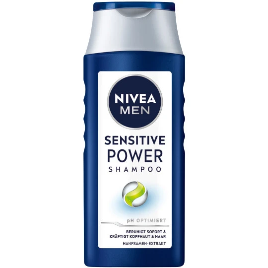 NIVEA Men Sensitive Power Shampoo 250ML 3 NIVEA Men Sensitive Power Shampoo 250ML