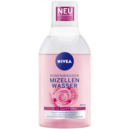 NIVEA Rosenwasser Mizellenwasser 400ML 3 NIVEA Rosenwasser Mizellenwasser 400ML