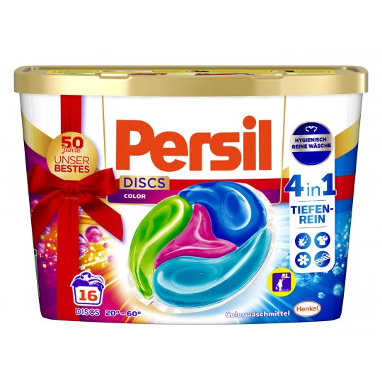 Persil® Color Discs 4in1 Tiefenrein 400G 16WL 3 Persil® Color Discs 4in1 Tiefenrein 400G 16WL