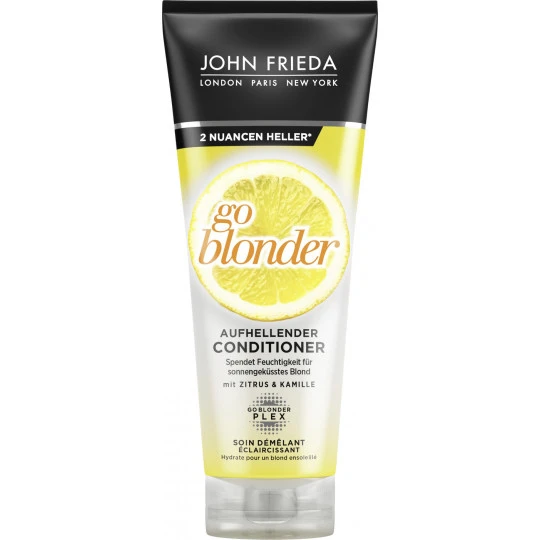 John Frieda Go Blonder Aufhellender Conditioner 250ML 3 John Frieda Go Blonder Aufhellender Conditioner 250ML