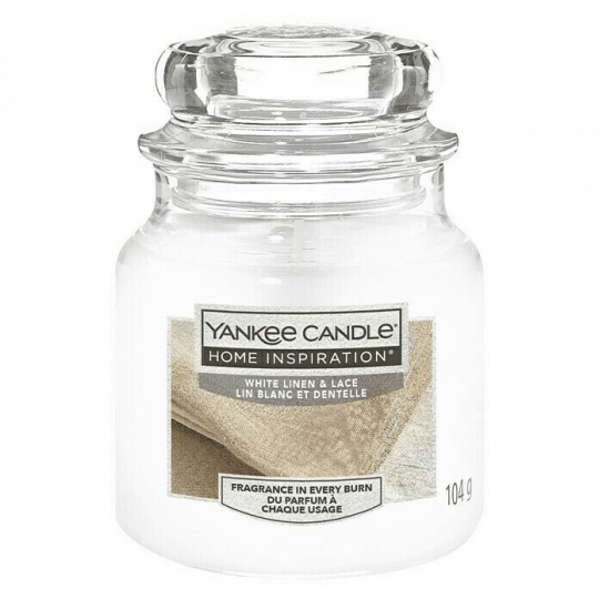 Candle Home Inspiration Duftkerze White Linen & Lace 340G 3 Candle Home Inspiration Duftkerze White Linen & Lace 340G