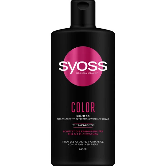 Syoss Color Shampoo 440ML 3 Syoss Color Shampoo 440ML