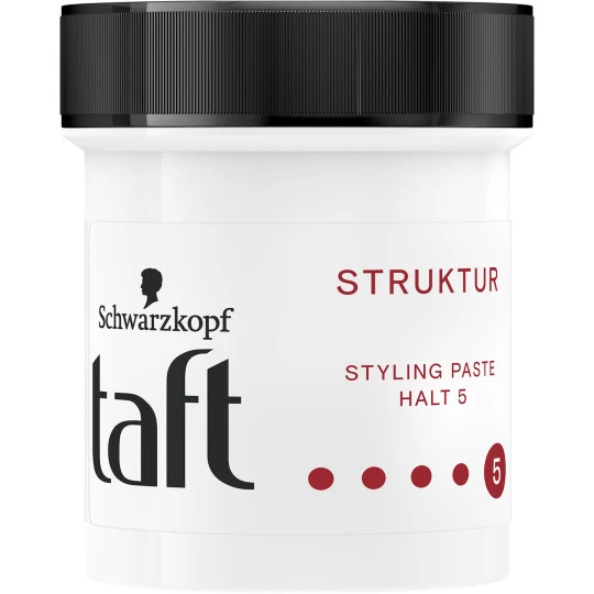 Schwarzkopf Taft Struktur Styling Paste Halt 5 130ML 3 Schwarzkopf Taft Struktur Styling Paste Halt 5 130ML